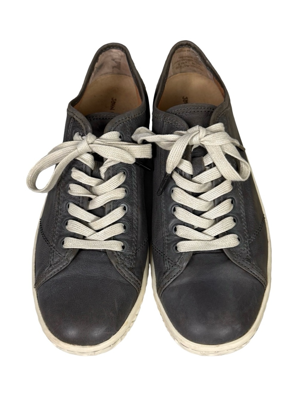 John Varvatos Hattan Leather
Low Top Sneakers Casual
Lace Up Shoes Men's Sz 8